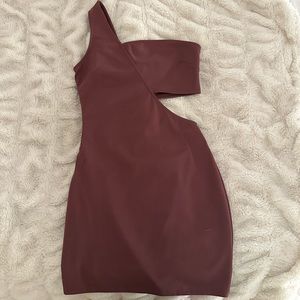 Tobi One Shoulder Mini Dress